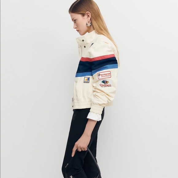 Mango Racing Jacket Medium - Picture 3 of 12